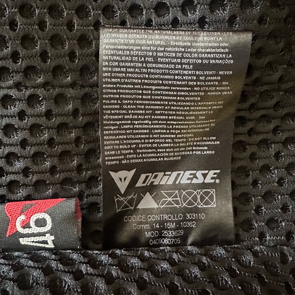 Dainese Nikita Leather Moto Jacket - Picture 13 of 16